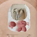Bát Ăn Dặm Silicone AttiRabbit Hình Thỏ 04.webp