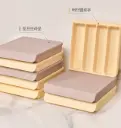 Khay Trữ Đông Đồ Ăn Dặm Cho Bé 4 Ngăn Platinum Silicone Firgi Hàn Quốc Đa Năng (Kèm Nắp Đậy)