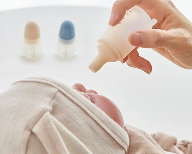 Bình Uống Nhỏ Giọt Đa Năng Cho Bé Platinum Silicone Firgi Hàn Quốc (Tách Lẻ)
