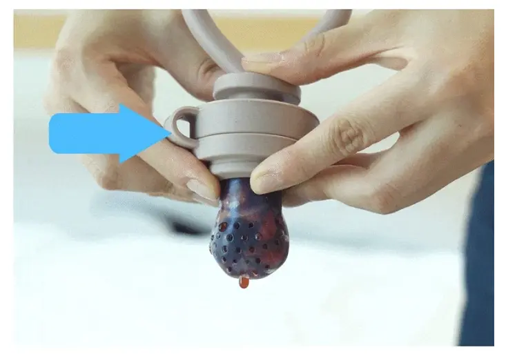 Heart Baby fruit feeder