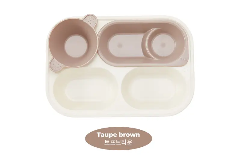 Safe Ecozen Divider Plate for Baby (+ Bowl Set)