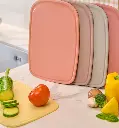 Thớt Platinum Silicone Firgi Hàn Quốc Kháng Khuẩn Hai Mặt An Toàn Chế Biến Thức Ăn Dặm Cho Bé