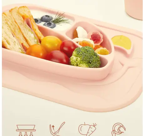 퍼기 고래 흡착식판