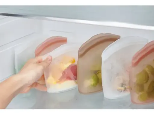 퍼기 밀폐 실리콘 지퍼백 3PCS세트/ 1pc