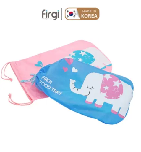 Túi dây rút đa năng đựng dụng cụ, khay ăn dặm và vật dụng cá nhân cho bé chống thấm Firgi Hàn Quốc